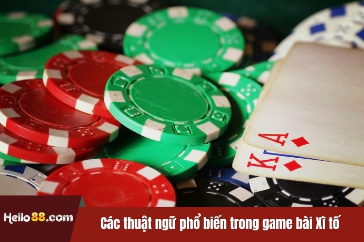 Các thuật ngữ phổ biến trong game bài Xì tố